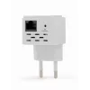 Netzwerk-Repeater Gembird WNP-RP300-03, 300 Mbit/s, 2,4 GHz, 3 dBi interne Antenne, 1x RJ-45