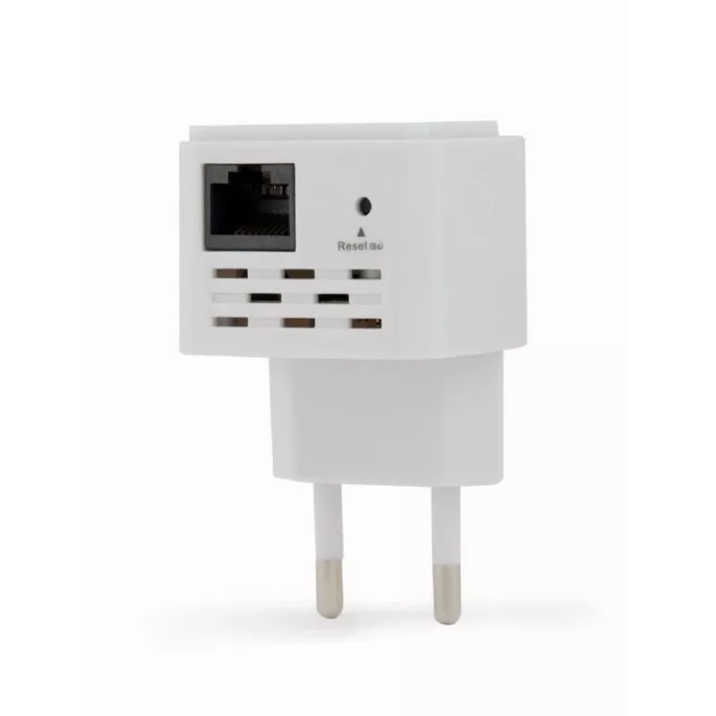 Netzwerk-Repeater Gembird WNP-RP300-03, 300 Mbit/s, 2,4 GHz, 3 dBi interne Antenne, 1x RJ-45