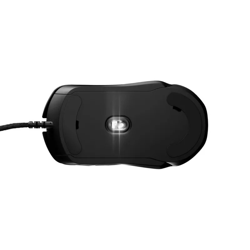 Gaming-Maus STEELSERIES Rival 5 — rechtshändig, TrueMove Air Sensor, 18.000 DPI, 9 programmierbare Tasten, USB Typ A, IP54