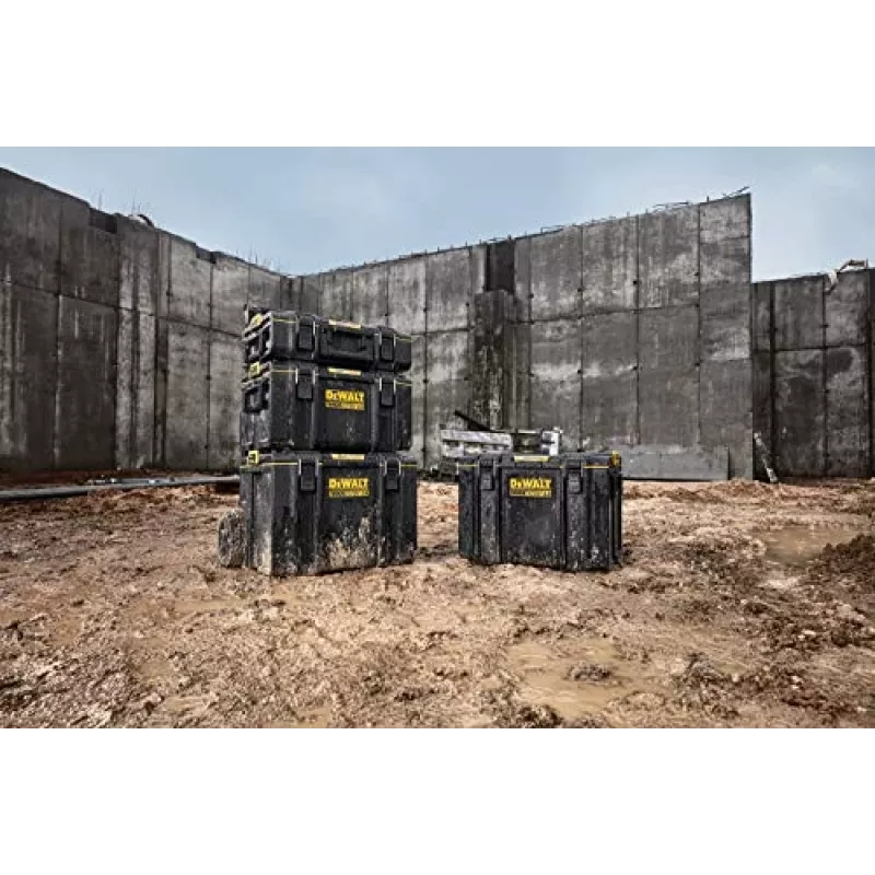 Werkzeug-Aufbewahrungsbox DeWalt DWST83402-1, schwarz/gelb, 554×500×1150 mm