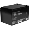 AGM-Batterie Grün Cell 12V 12Ah – verschlossene Blei-Säure (VRLA), 151×98×95 mm, 3,3 kg