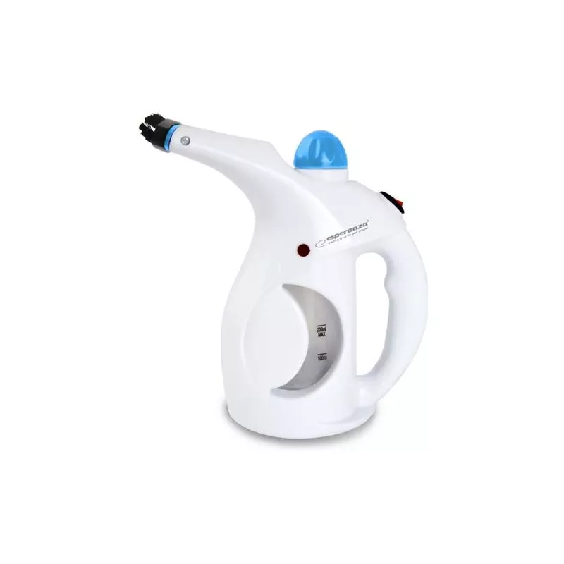 Hand-Dampfglätter ESPERANZA EHI006 — 800 W, 15 g/min Dampf, 0,2 L Tank, 1,5 m Kabel, schwarz
