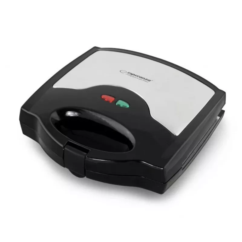 Esperanza EKT005 Sandwichmaker 700 W Schwarz, Grau