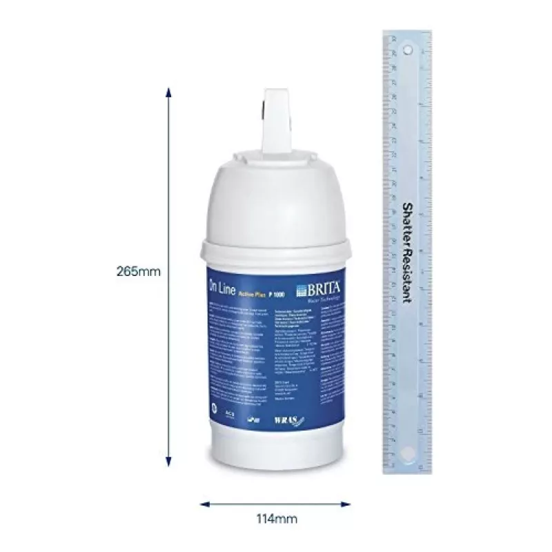BRITA P1000 Wasserfilterpatrone für Wasserhahn - Einzeln, Blau