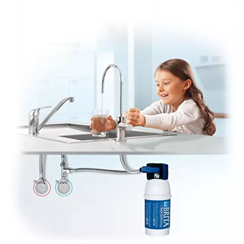 BRITA P1000 Wasserfilterpatrone für Wasserhahn - Einzeln, Blau
