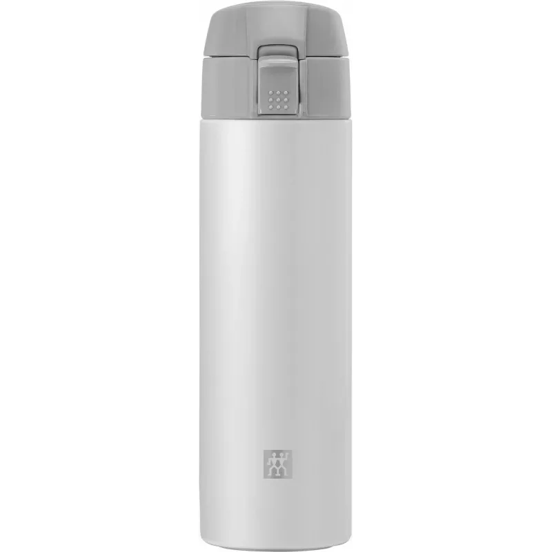 ZWILLING THERMO Thermos Flask, Travel Mug, Double Wand Insulation, Safety Seal, 450 Ml, Höhe: 22,8 cm, Weiß