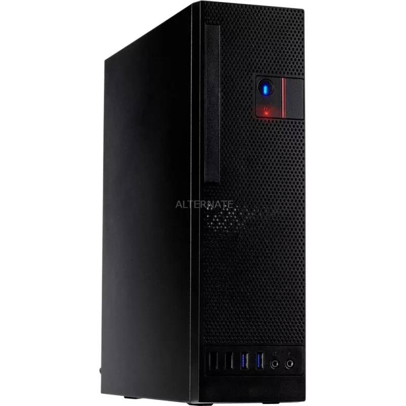 PC-Gehäuse Inter-Tech S-331 Desktop Schwarz