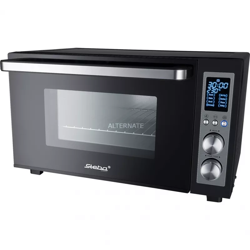 Kompaktgrill- und Backofen Steba KB E300 04-50-00 1200W 30L, schwarz