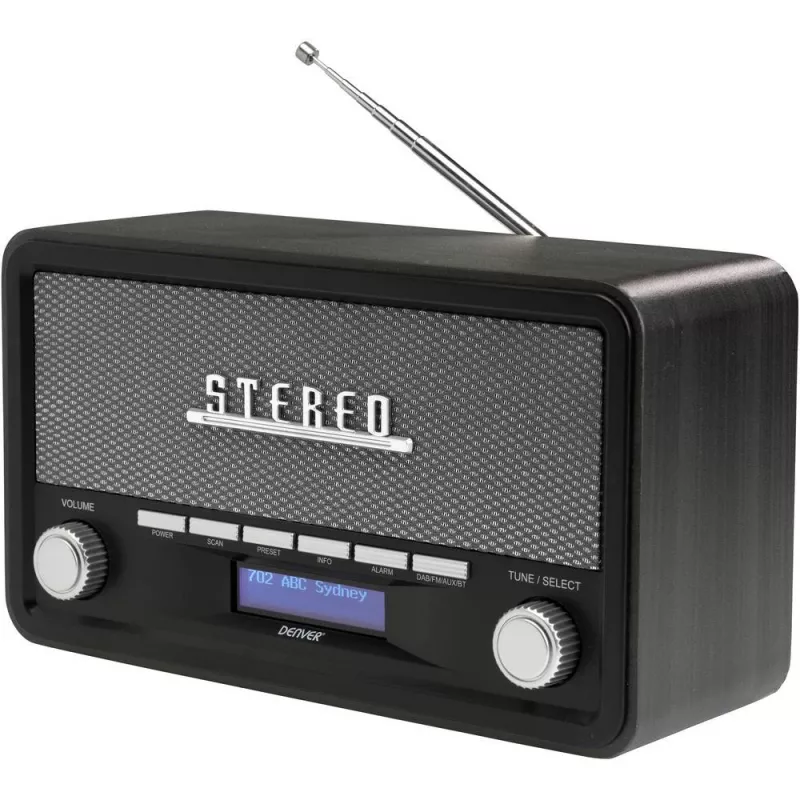 Denver DAB-18 Dark Grey Digital Radio DAB+
