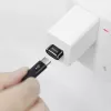 Baseus USB-Stecker auf Typ-C-Buchse Adapter Konverter Schwarz