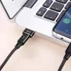 Baseus USB-Stecker auf Typ-C-Buchse Adapter Konverter Schwarz
