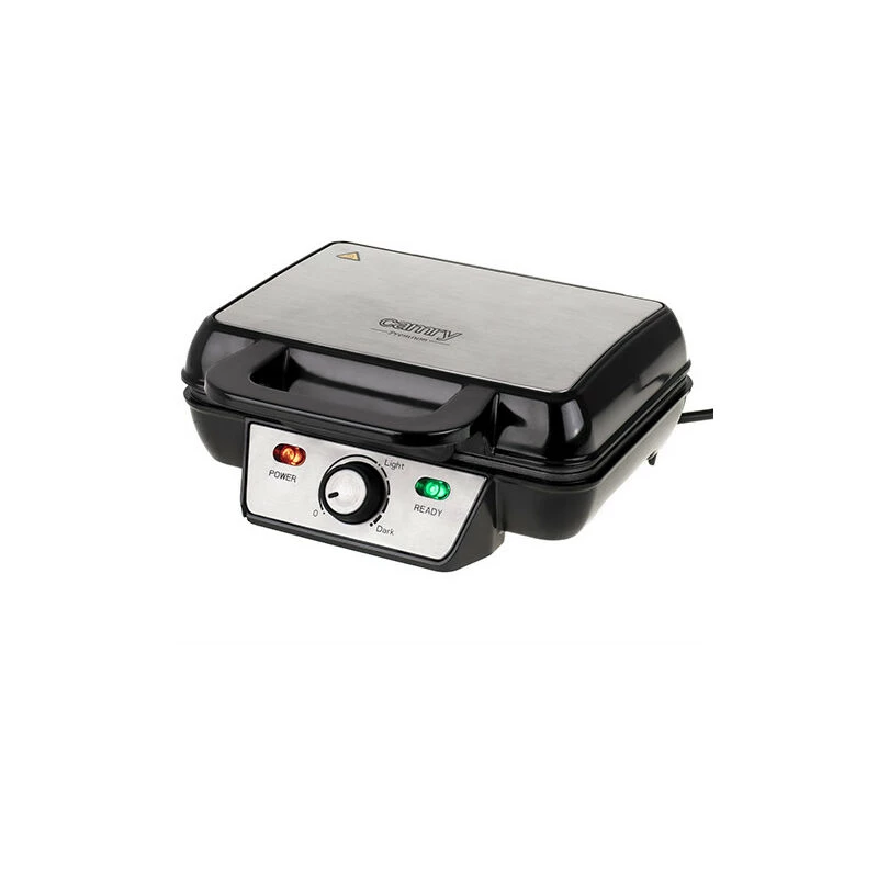 Camry CR 3046 Waffeleisen 2 S Schwarz 1000 W (CR 3046) - Adler
