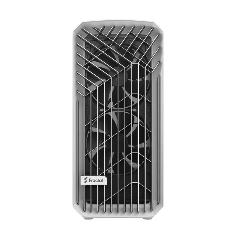 Torrent White TG Clear Tint 5xFan ATX
