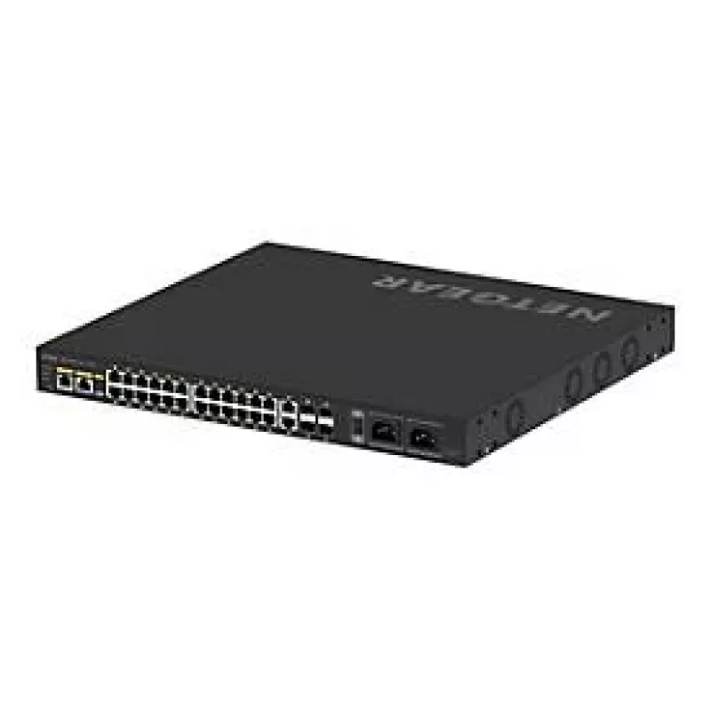 NETGEAR GSM4230UP Managed L2/L3 Gigabit Ethernet (10/100/1000) Power over Ethernet (PoE) 1U Schwarz