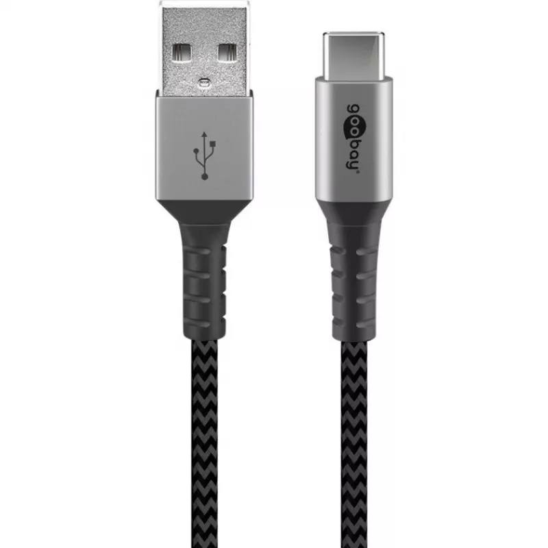 Wentronic 49296 USB-Kabel Schwarz