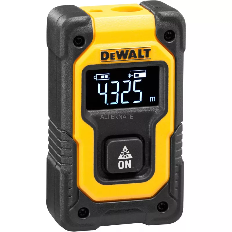 Laser-Entfernungsmesser DeWalt DW055PL-XJ, Reichweite 0–16 m, Genauigkeit ±6 mm, 3,7V-Akku, USB-Kabel