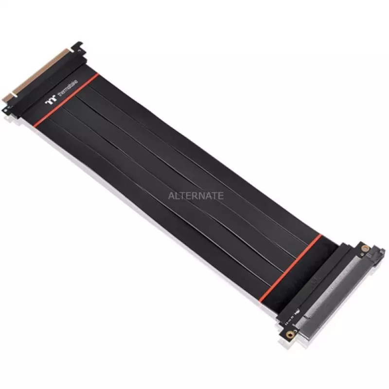 Internes Stromkabel THERMALTAKE AC-058-CO1OTN-C1, PCI-E x16 (Gen4) Stecker auf Buchse, 0,3 m, schwarz