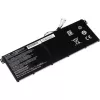 Battery Grün Cell AC52 für Acer Aspire E11 ES1-111M ES1-131 E15 ES1-512 Chromebook CB3-111 CB5-311, 11.4V 2200mAh Li-Ion, 3 Zellen, schwarz