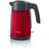 Elektrischer Wasserkocher Bosch TWK7L464 – 1,7 L Fassungsvermögen, 2400 W, rot, Kunststoffgehäuse