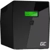 Unterbrechungsfreie Stromversorgung Grün Cell UPS09 — Line-Interactive 3 kVA / 1400 W, 230 V, LCD, Tower, 5x Typ-F-Steckdosen