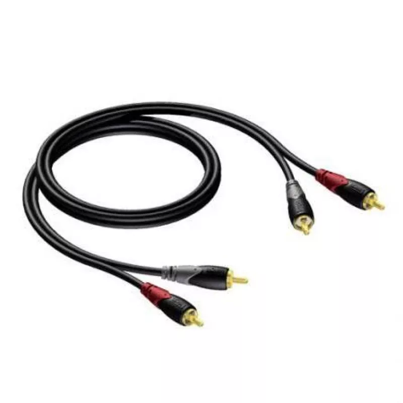 Kabel 2X RCA/Cinch-Stecker -2X RCA/Cinch-Stecker 1,5