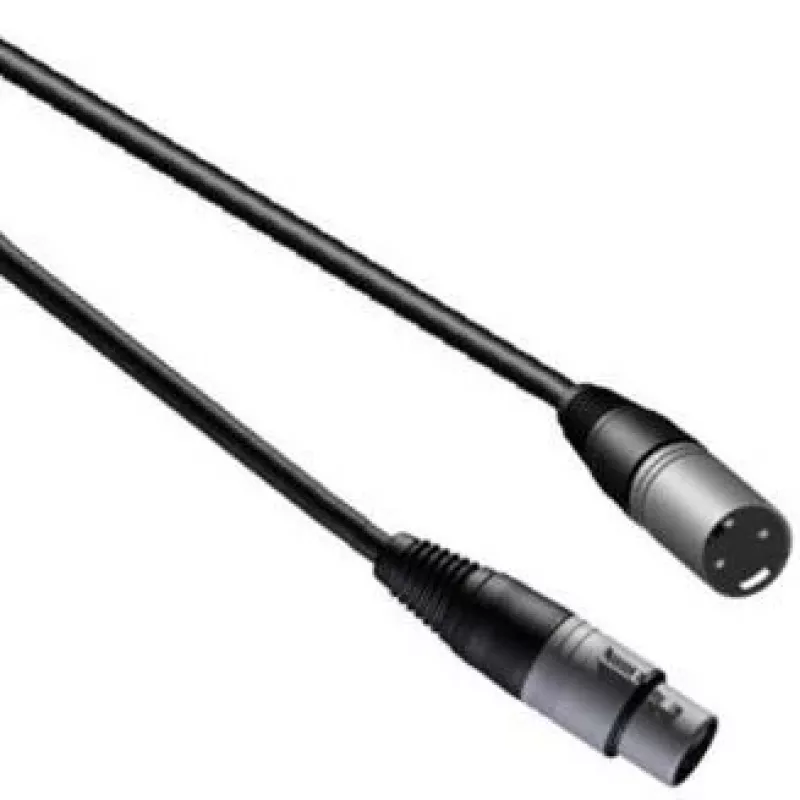 CABLE XLR MALE-XLR FEMALE 1,5 M