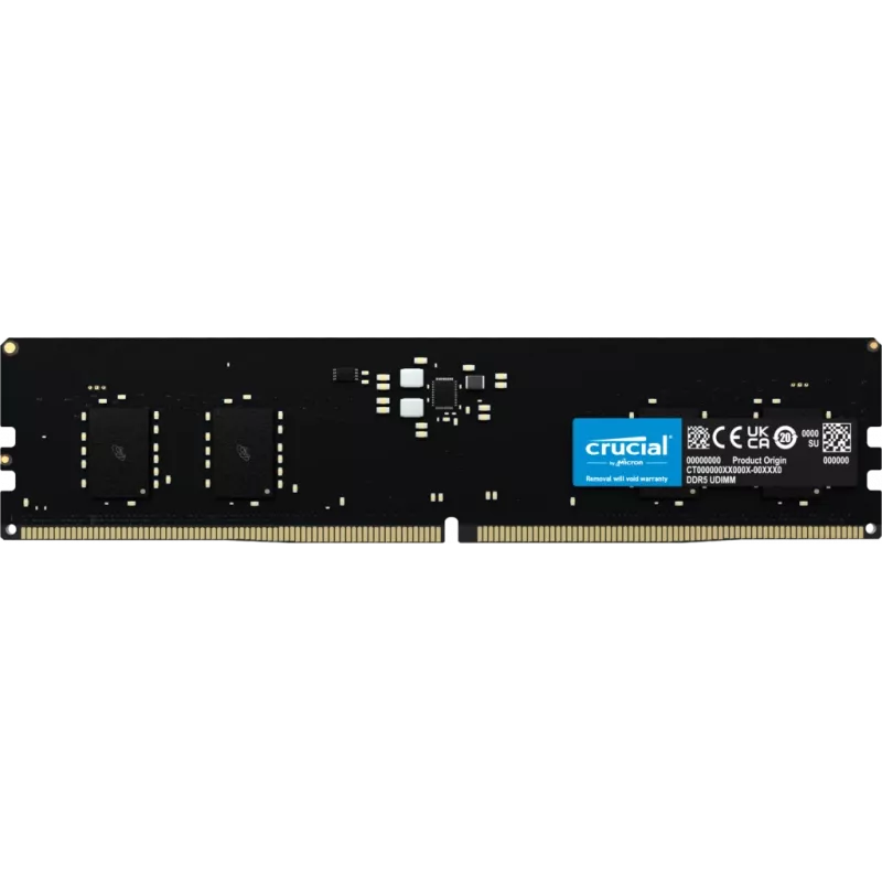 Crucial CT8G48C40U5 memory module 8 GB 1 x 8 GB DDR5 4800 MT/s