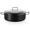 Le Creuset Toughened Non-Stick Sauteuse mit Glasdeckel 28 cm