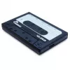 HDD-Gehäuse Inter-Tech HD-25620 Schwarz-Weiß 2.5 Zoll