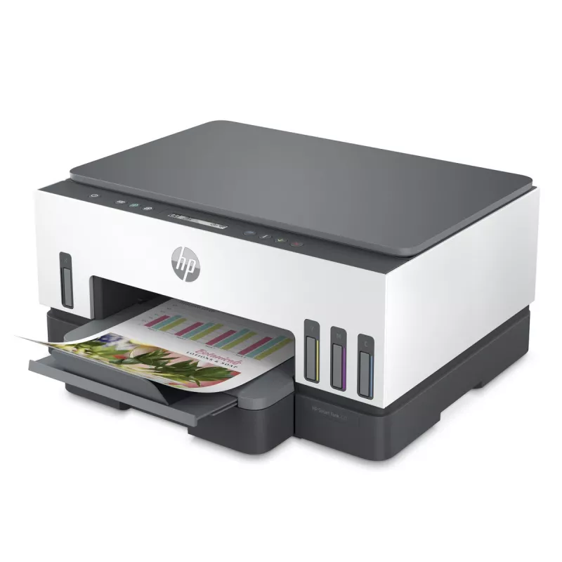 Multifunktionsdrucker HP Smart Tank 720 — Thermotintenstrahl, Farbe, A4, Wi‑Fi, Duplex, 4800x1200 dpi