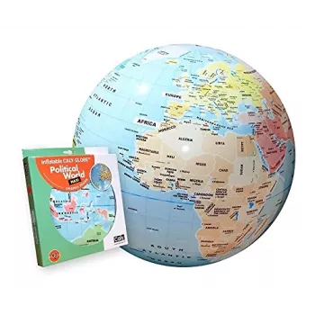 Globe Ball MG DYSTRYBUCJA Modell C009 — Politische Welt, 42 cm Durchmesser