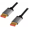 DisplayPort-Kabel LogiLink CDA0105 2 m Schwarz Grau