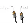 LogiLink CHA0101 HDMI-AV-Kabel Schwarz-Grau 2m HDMI-zu-HDMI-Stecker