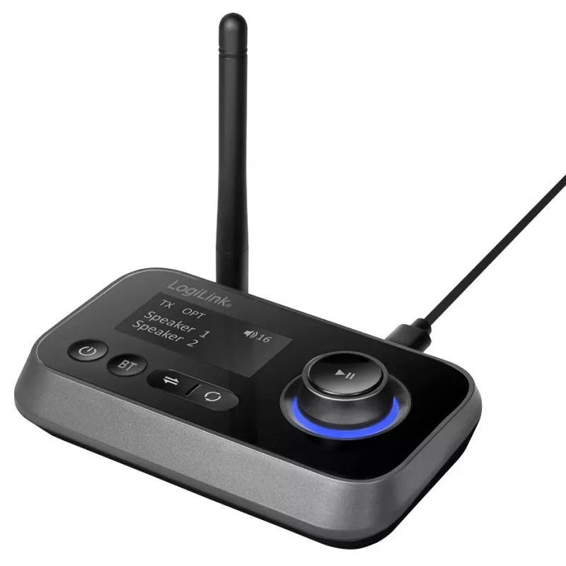 LogiLink BT0062 Bluetooth Audio Transmitter/receiver BT 5.0 10 M Reichweite
