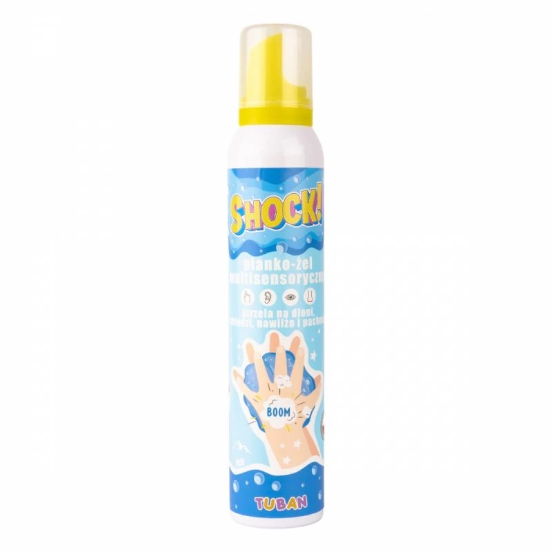 Slime Tuban SHOCK! MULTISENSORY FOAM-GEL ICE 200 ml Blau
