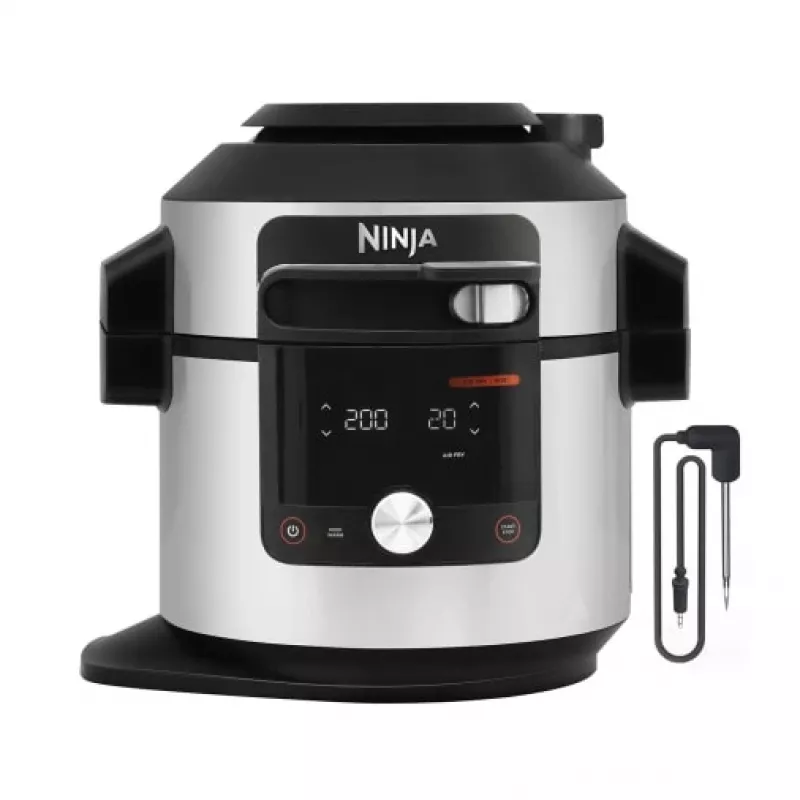 Multikocher Ninja OL750EU 7,5 L 1760 W Schwarz Edelstahl, 14 Automatikprogramme
