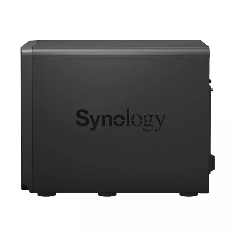 NAS Synology DS2422+; Tower; 12x (3,5 SATA HDD/2,5 SATA HDD/2,5 SATA SSD); AMD Ryzen V1500B;,4 GB DDR4 (max. 32GB),4 x 1GbE RJ-45
