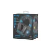 Kabelgebundenes Gaming-Headset Fury NFU-1584 mit Bügelmikrofon, ohrumschließend, 98 dB, 15–25000 Hz, 2 m Kabel, USB und 3,5 mm, blau