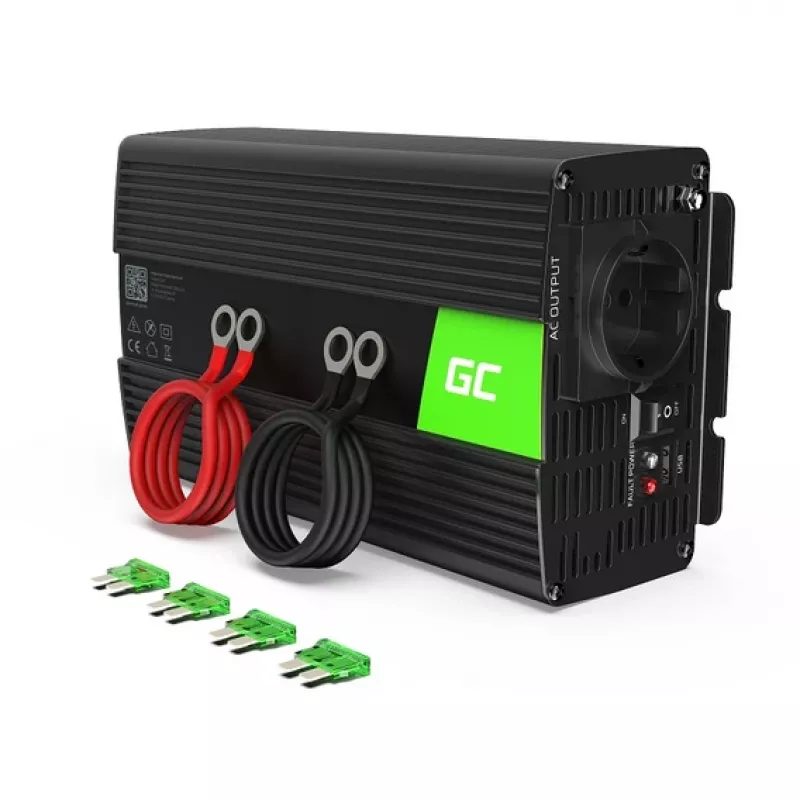 Grün Cell INV08 Netzteil/Wechselrichter Outdoor 1000 W Schwarz