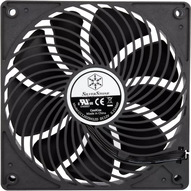 SilverStone Air Penetrator 120i Pro 120mm Gehäuselüfter - Schwarz