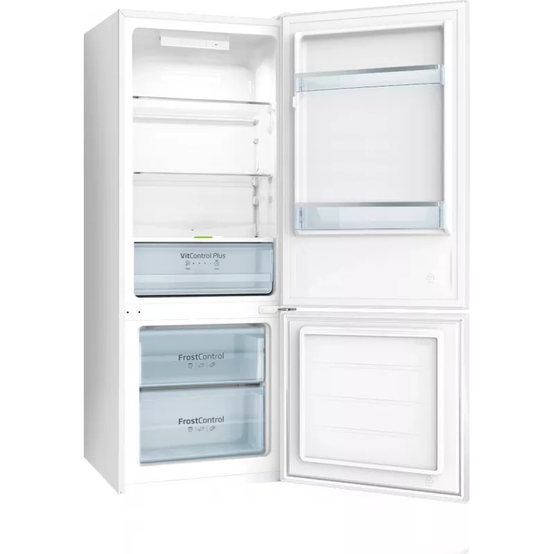 Amica Kühl-Gefrierkombination, KGCL 384 160 W, 144 cm Hochformat, 54 cm breit