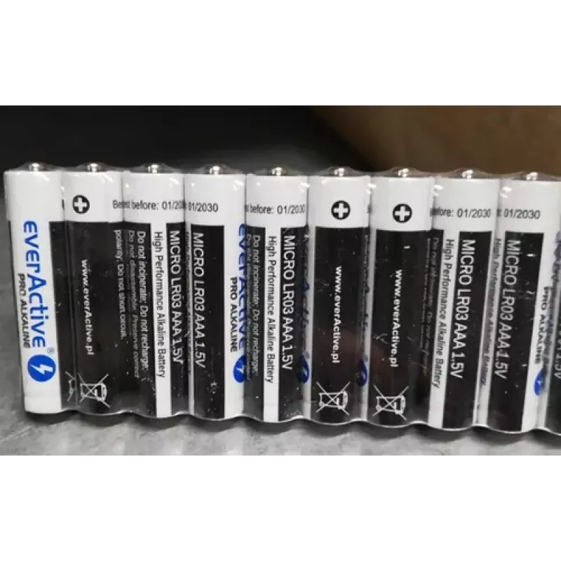 Einweg-Alkalibatterie everActive LR0310PAK AAA 1,5 V 1250 mAh 10er-Pack