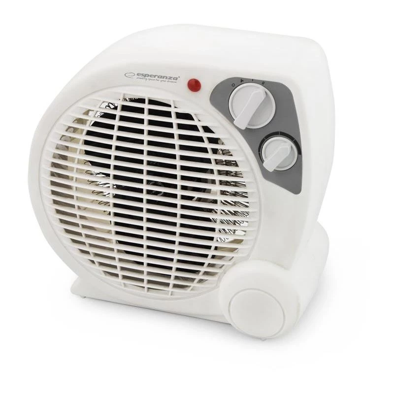 Elektrische Raumheizung ESPERANZA EHH002, elektrisch, 2000 W max, einstellbarer Thermostat, grau/weiß