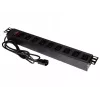 ALANTEC 19-inch Leistung Strip - 9 Sockets UPS - UPS-C14-Plug (PZ010)
