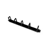 Alantec PK009 Kabel-Organizer Wand-Kabelhalter Schwarz 1 Stk.
