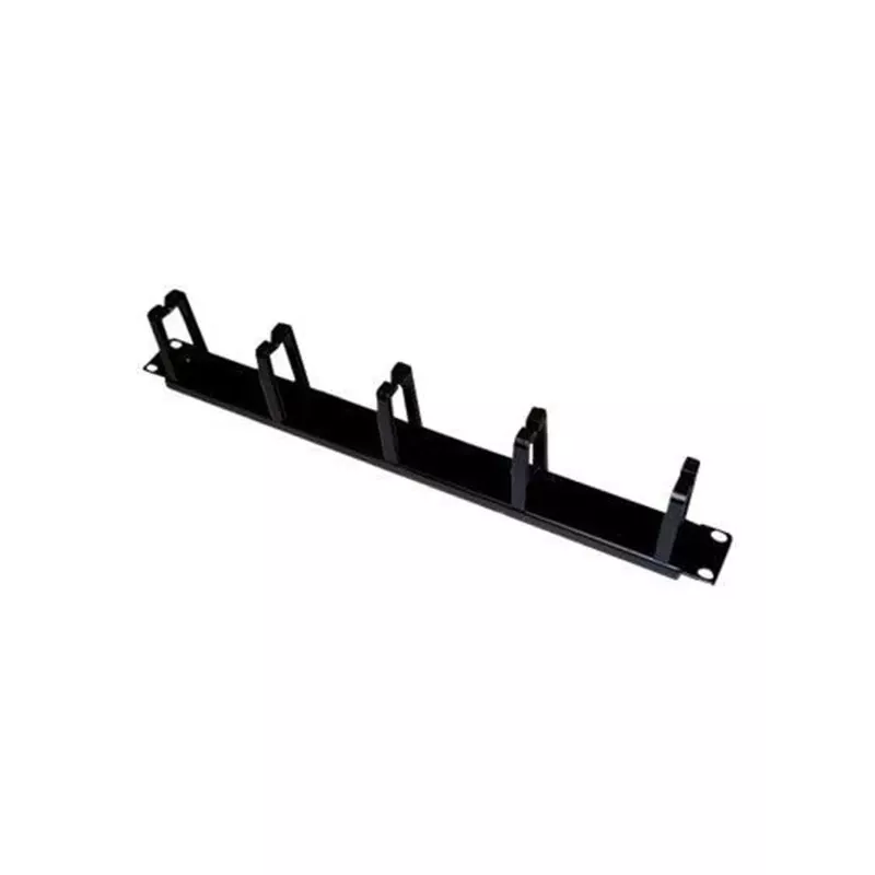 Alantec PK009 Kabel-Organizer Wand-Kabelhalter Schwarz 1 Stk.