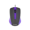 USB kabelgebundene Maus, 3 Tasten, gummierte Oberfläche
