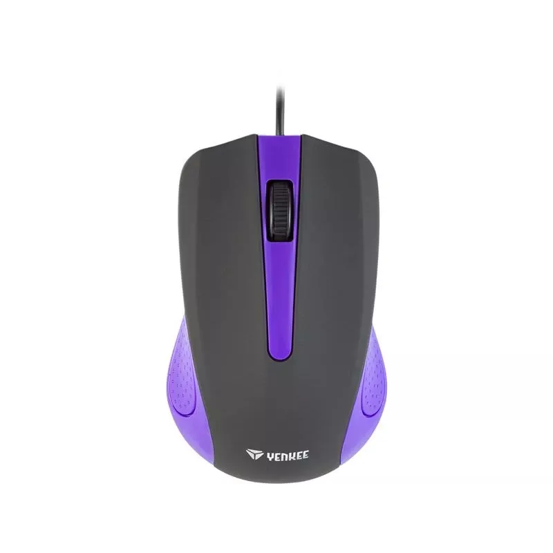 USB kabelgebundene Maus, 3 Tasten, gummierte Oberfläche