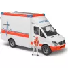 Bruder 1/16 Mercedes-Benz Sprinter Krankenwagen mit Fahrer
