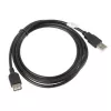 Lanberg CA-USBE-10CC-0050-BK USB-Kabel 5 m USB 2.0 USB A Schwarz (CA-USBE-10CC-0050-BK)